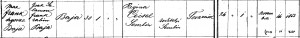 Upisano venčanje Maksa Franka i Regine Kajsel Lebl 1853. g.